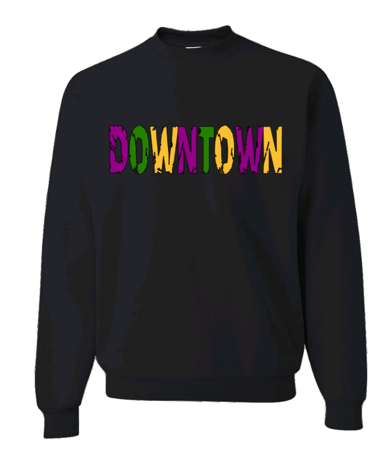 Customizable | Uptown | Downtown | Mardi Gras Colors