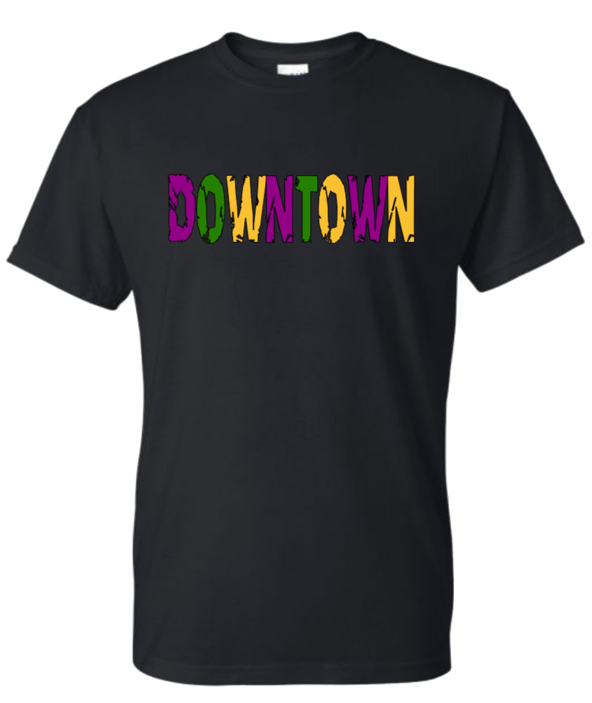Customizable | Uptown | Downtown | Mardi Gras Colors