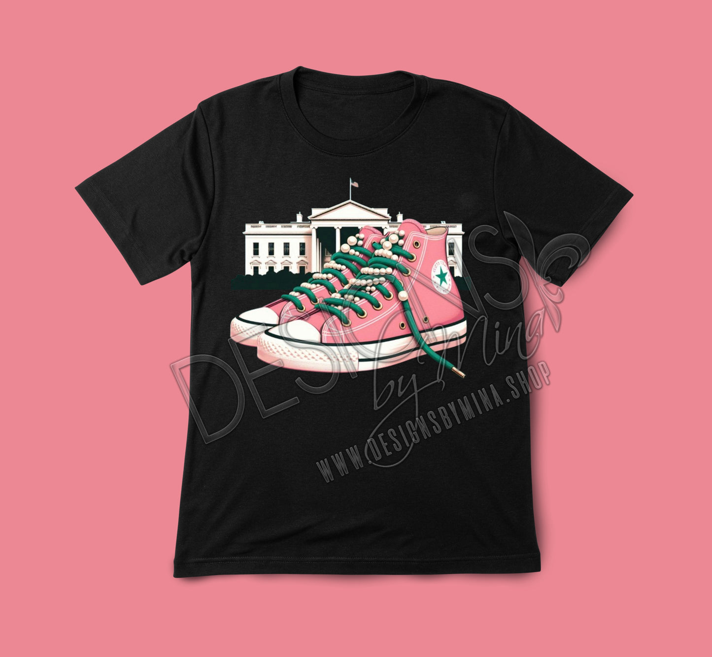 Chucks and Pearls 2024 Kamala Harris