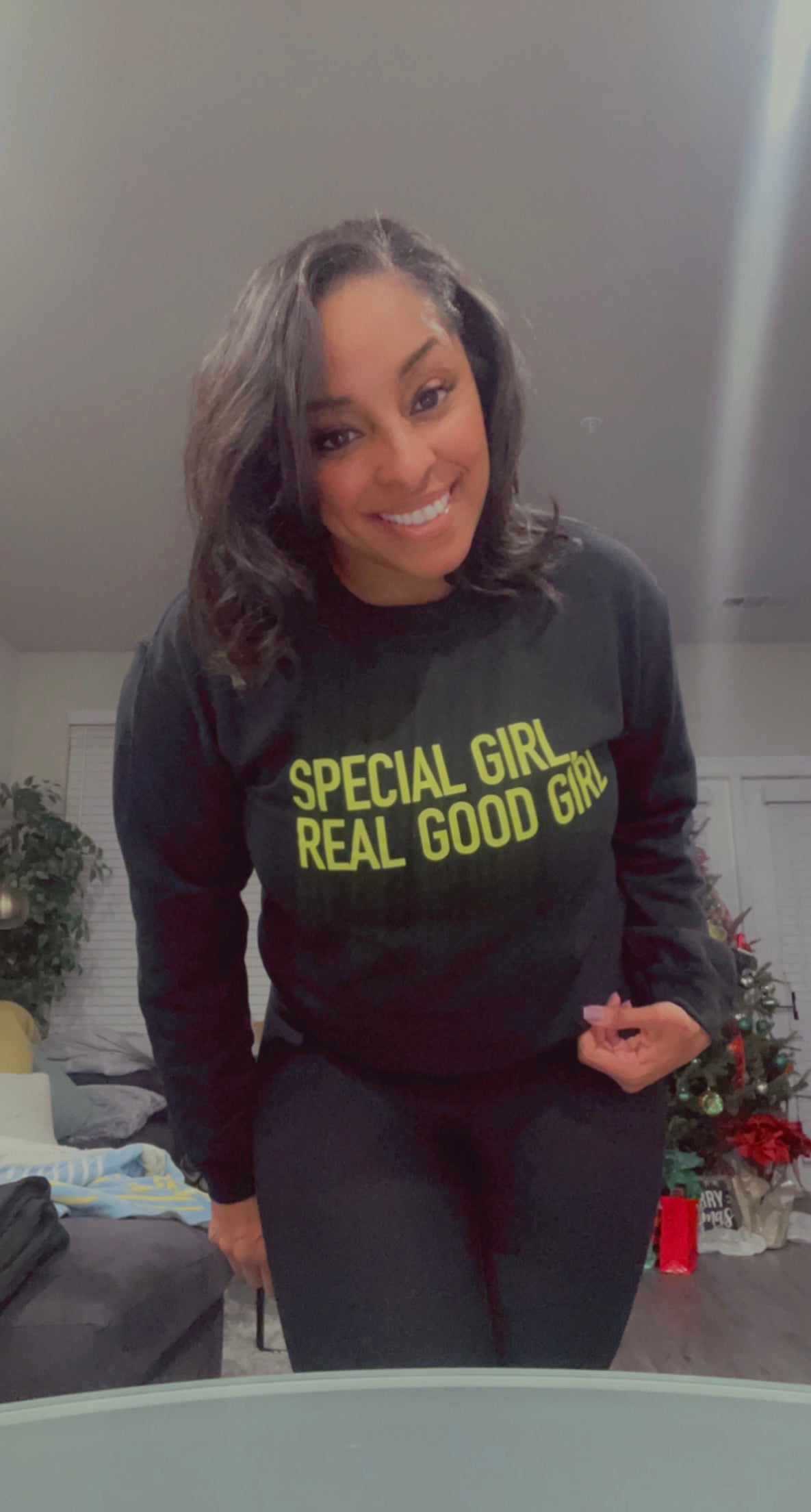 Special Girl Real Good Girl Sweatshirt
