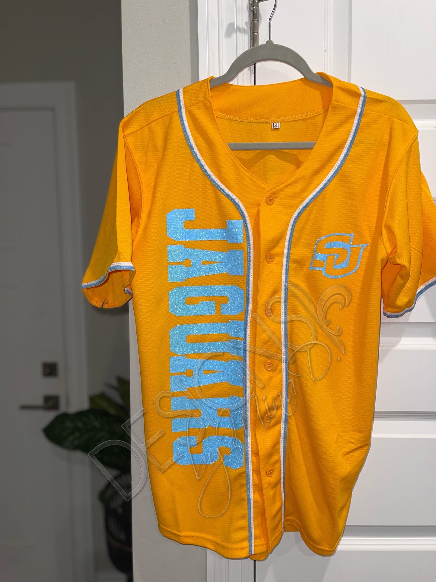 Southern Baseball Style Jersey Glitter or Solid Print