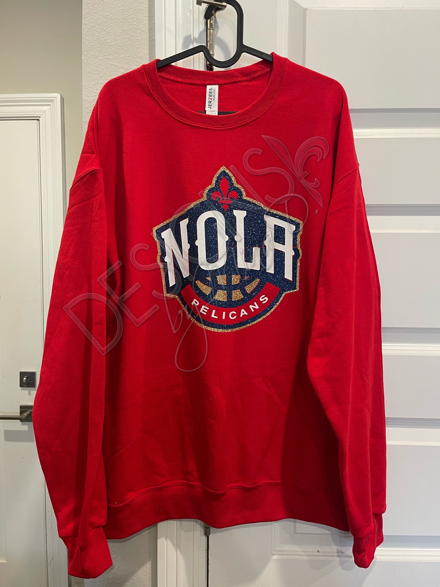 Pelicans Glitter Sweatshirt | Youth | Adult