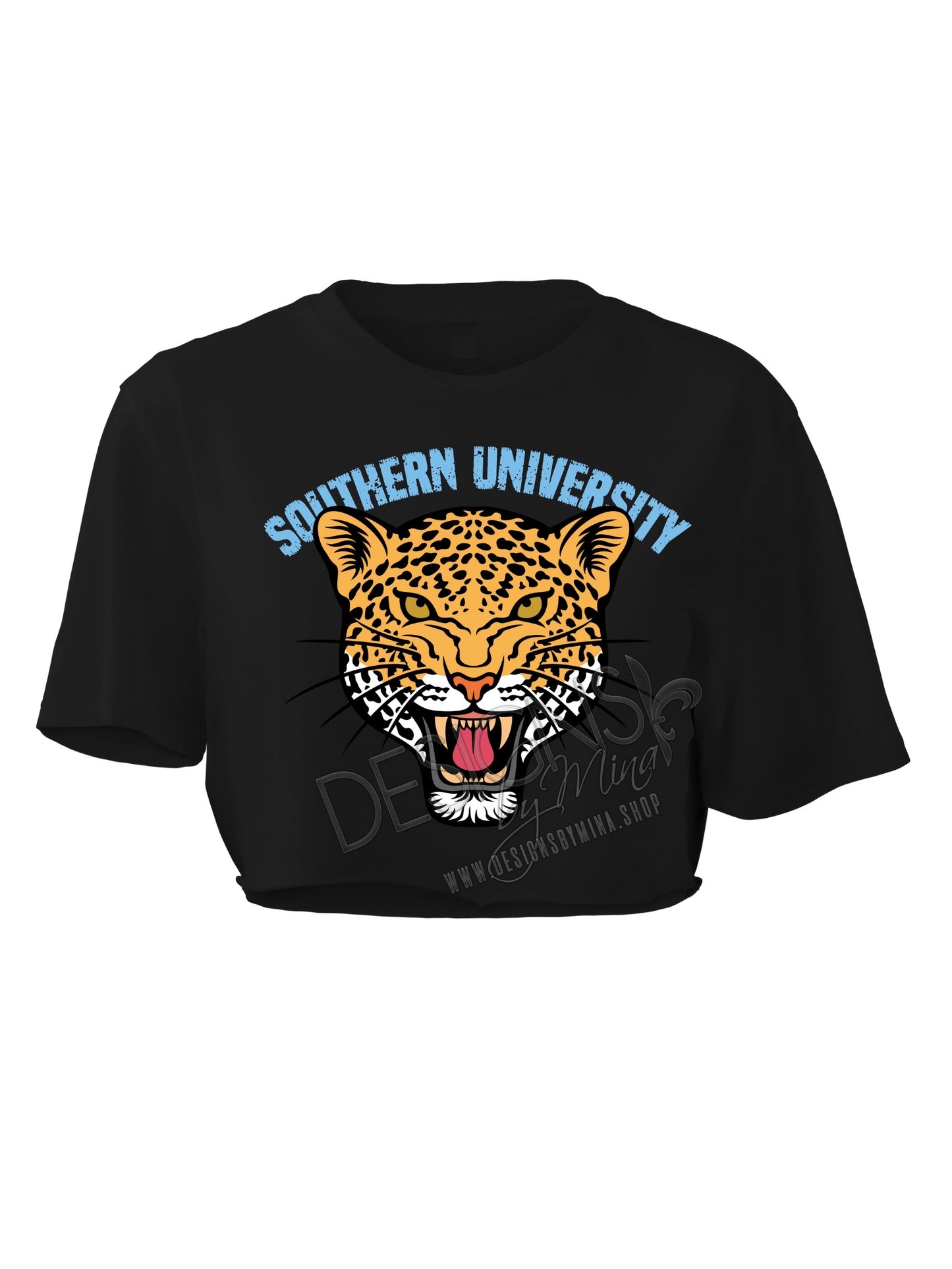 Ladies Cropped Tee | Southern Jaguars | SU