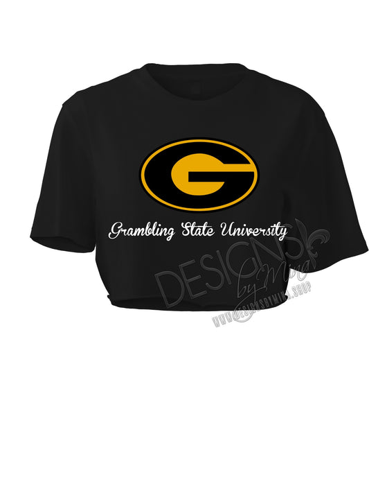 Ladies Cropped Tee | Grambling State | GSU