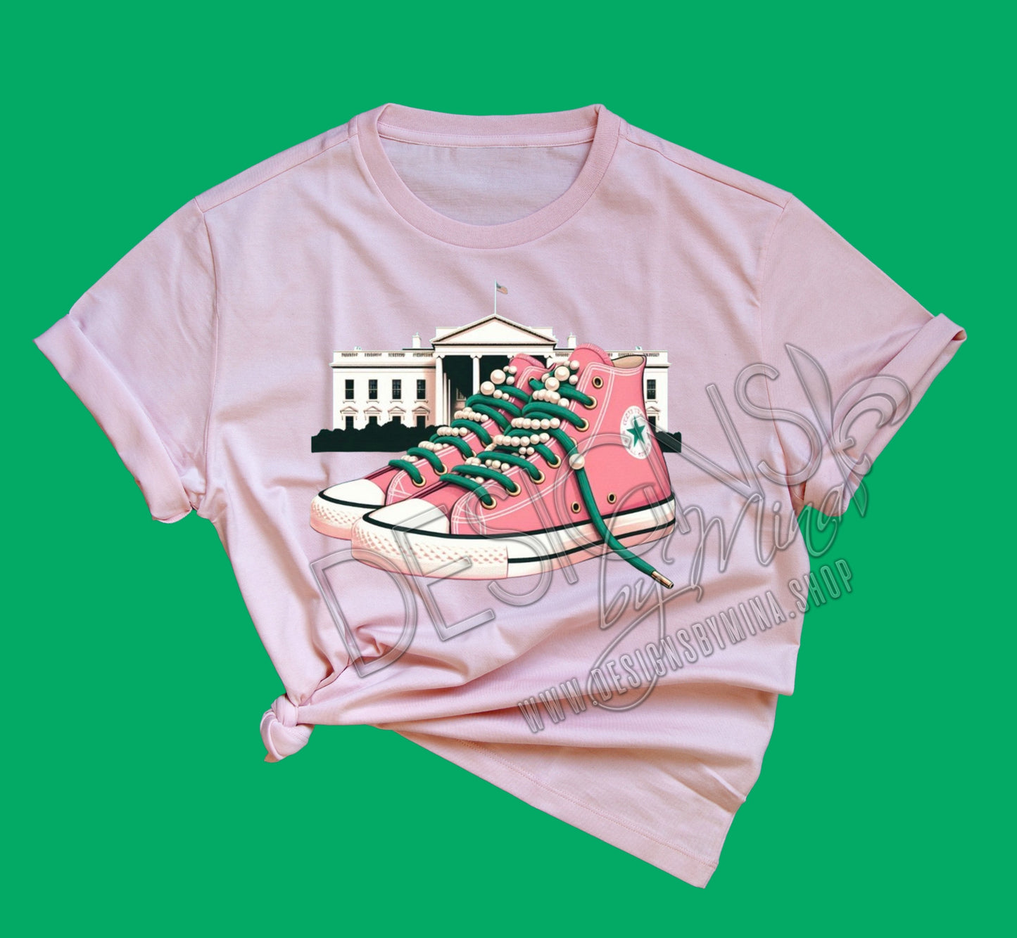 Chucks and Pearls 2024 Kamala Harris